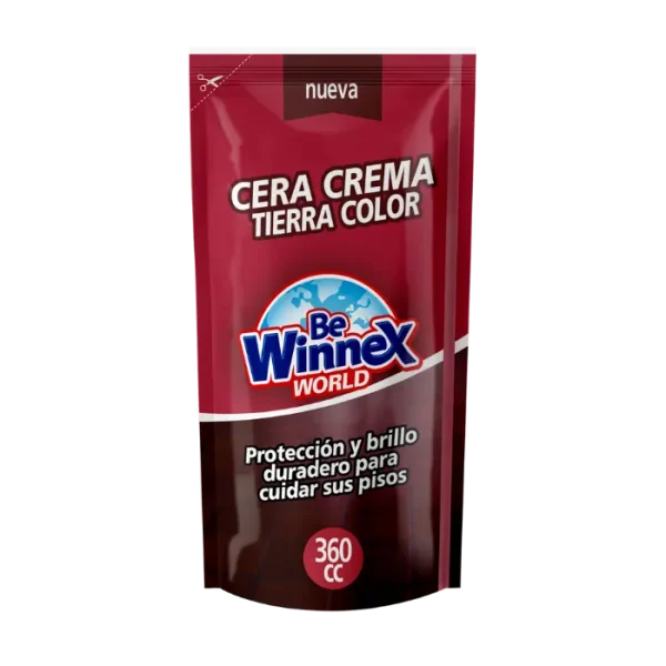 Cera Crema Tierra Color Be Winnex World 360cc